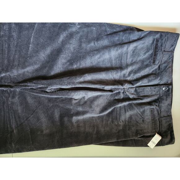 NWT Maeve The Colette Corduroy Wide Leg Pants Plus Size 24W Black #7C411 - Picture 6 of 11